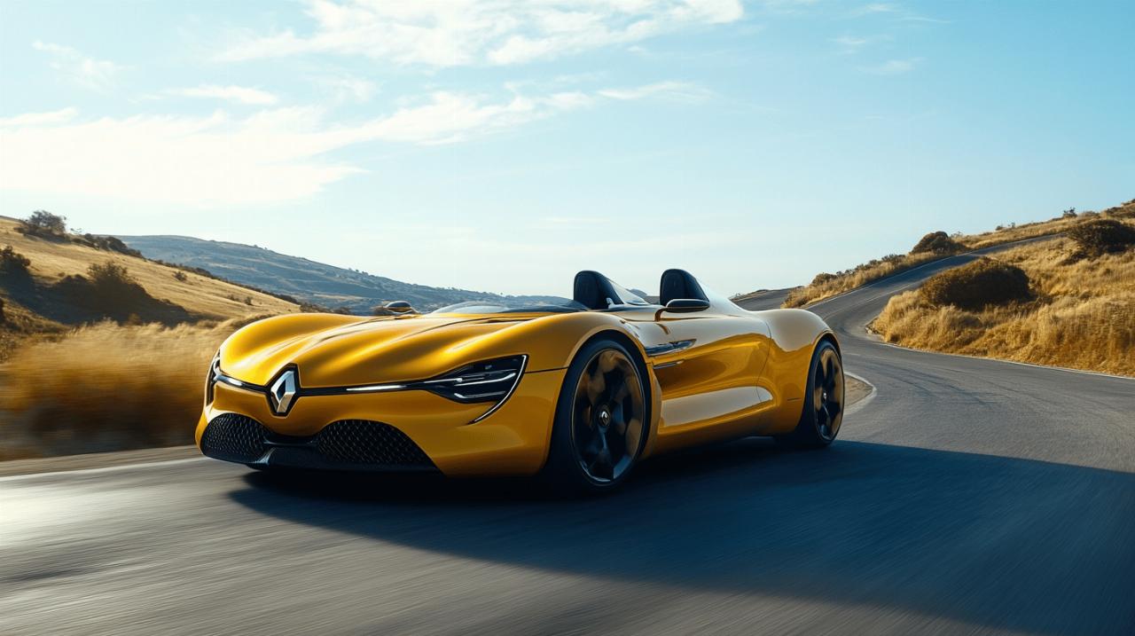 Renault Spider : Un véhicule de sport unique face à la BMW Z3 et au Mercedes SLK